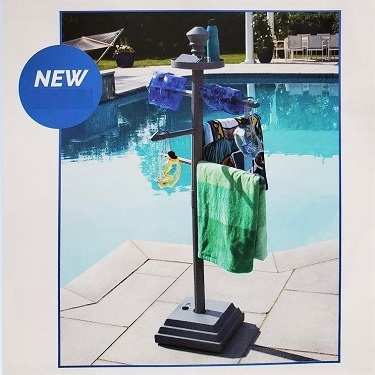 Poolside Butler/Towel Rack